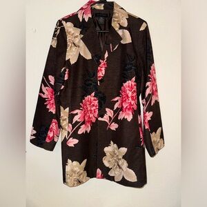 VINTAGE FLORAL COAT